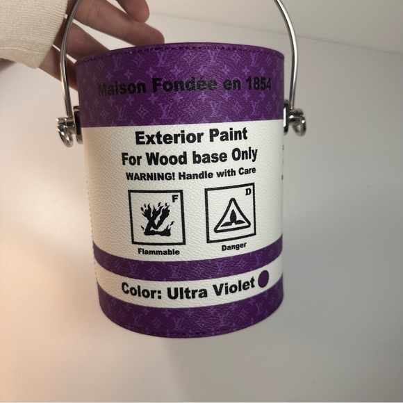 Louis Vuitton Monogram LV Paint Can Purple - Picture 6 of 16